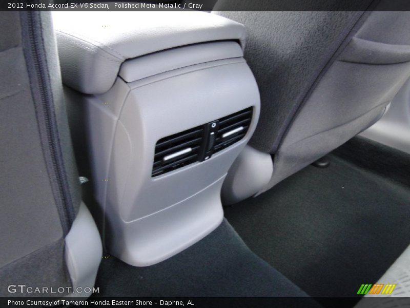 Polished Metal Metallic / Gray 2012 Honda Accord EX V6 Sedan