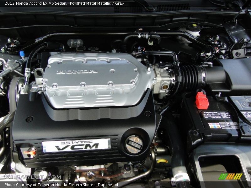 Polished Metal Metallic / Gray 2012 Honda Accord EX V6 Sedan