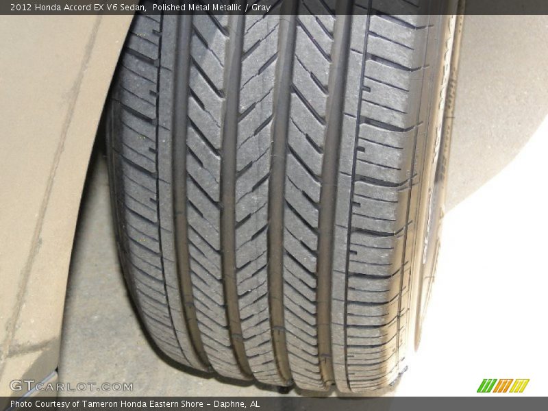Polished Metal Metallic / Gray 2012 Honda Accord EX V6 Sedan