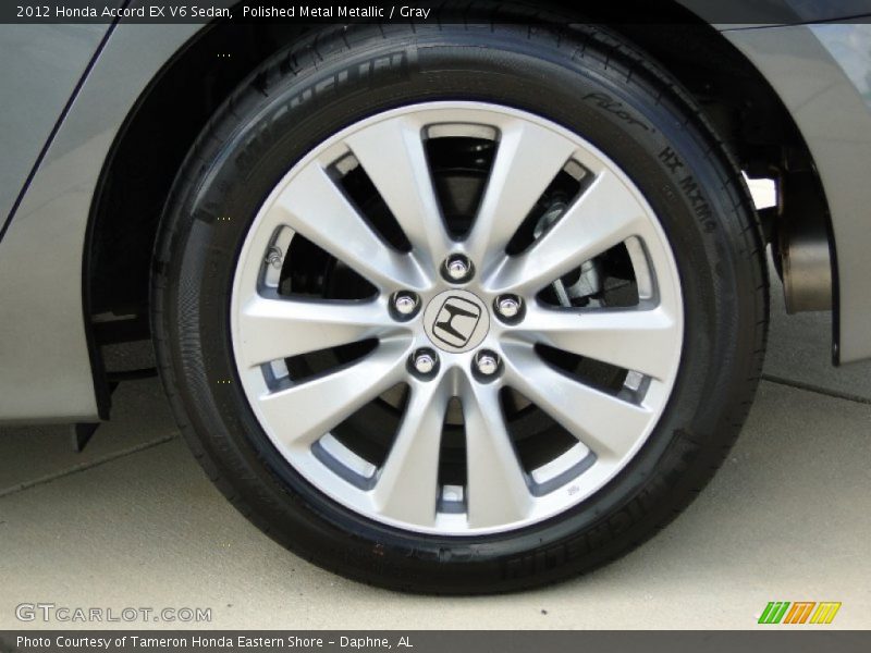 Polished Metal Metallic / Gray 2012 Honda Accord EX V6 Sedan