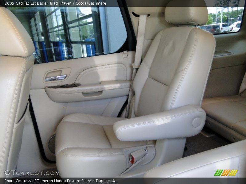 Black Raven / Cocoa/Cashmere 2009 Cadillac Escalade