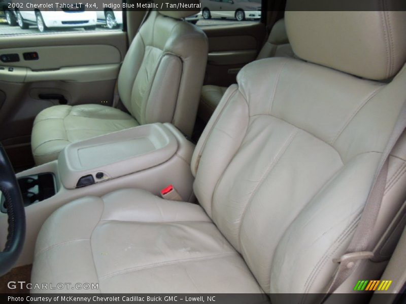 Indigo Blue Metallic / Tan/Neutral 2002 Chevrolet Tahoe LT 4x4