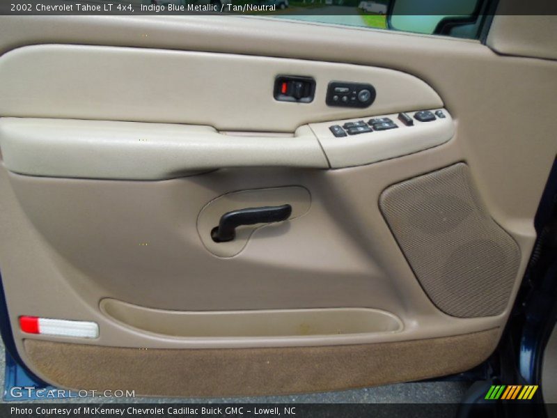 Indigo Blue Metallic / Tan/Neutral 2002 Chevrolet Tahoe LT 4x4