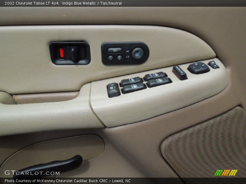 Indigo Blue Metallic / Tan/Neutral 2002 Chevrolet Tahoe LT 4x4