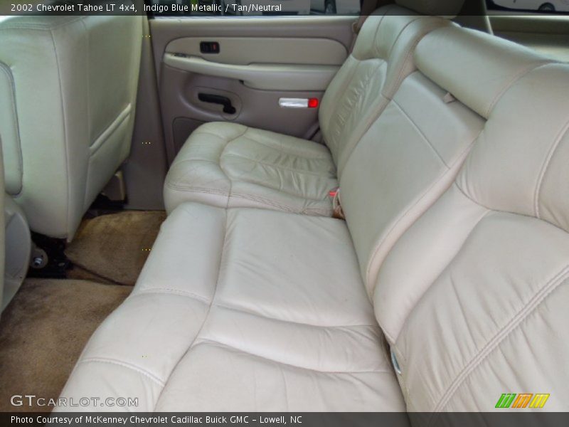 Rear Seat of 2002 Tahoe LT 4x4