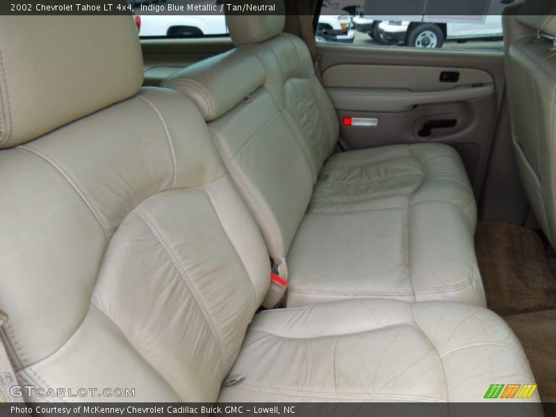 Indigo Blue Metallic / Tan/Neutral 2002 Chevrolet Tahoe LT 4x4