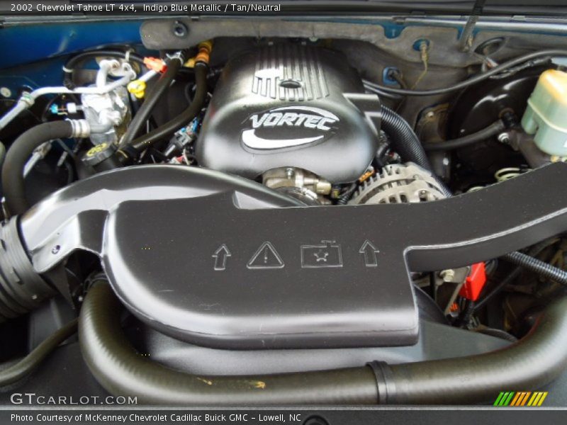  2002 Tahoe LT 4x4 Engine - 5.3 Liter OHV 16-Valve Vortec V8