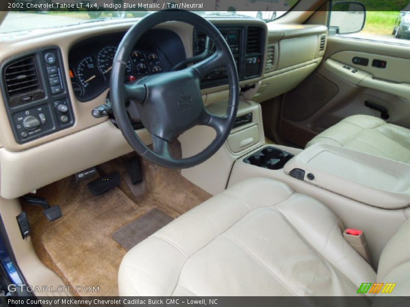 Tan/Neutral Interior - 2002 Tahoe LT 4x4 