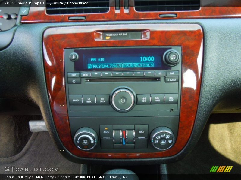 White / Ebony Black 2006 Chevrolet Impala LT