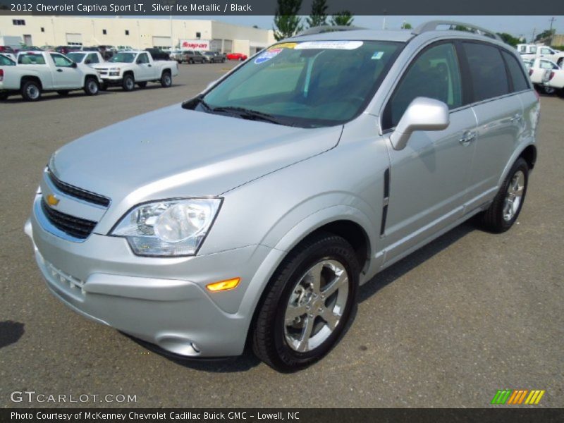 Silver Ice Metallic / Black 2012 Chevrolet Captiva Sport LT