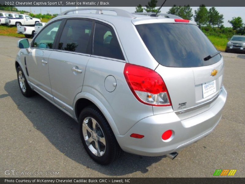 Silver Ice Metallic / Black 2012 Chevrolet Captiva Sport LT