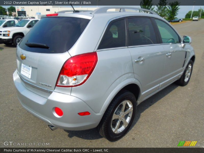 Silver Ice Metallic / Black 2012 Chevrolet Captiva Sport LT