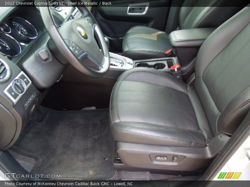 Silver Ice Metallic / Black 2012 Chevrolet Captiva Sport LT
