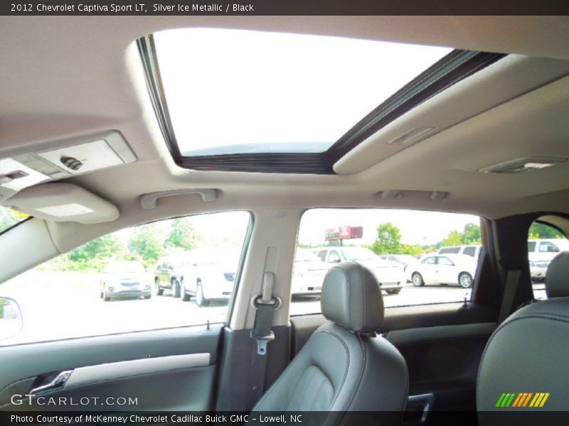 Silver Ice Metallic / Black 2012 Chevrolet Captiva Sport LT
