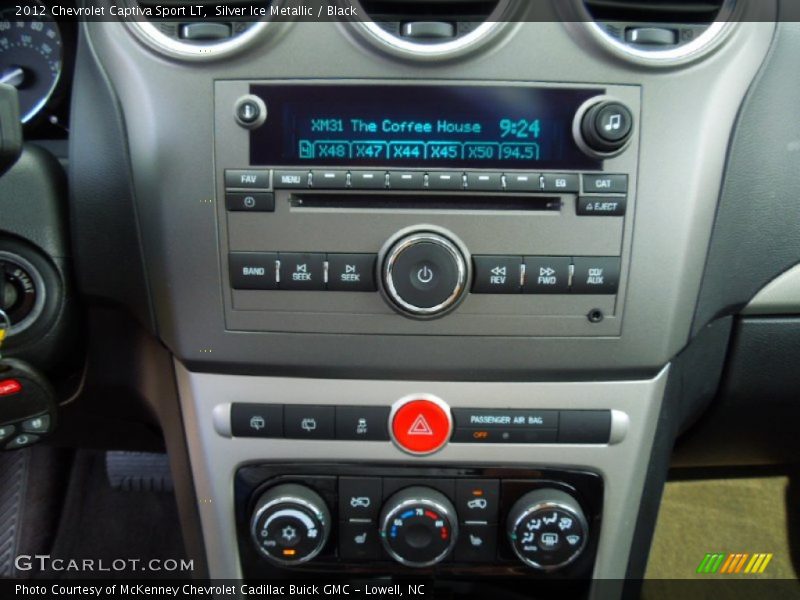 Silver Ice Metallic / Black 2012 Chevrolet Captiva Sport LT