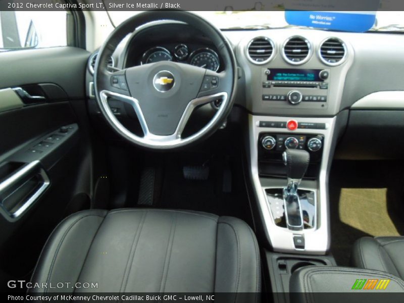 Silver Ice Metallic / Black 2012 Chevrolet Captiva Sport LT