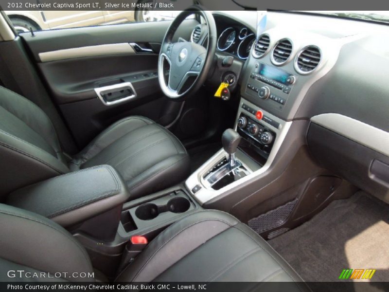  2012 Captiva Sport LT Black Interior