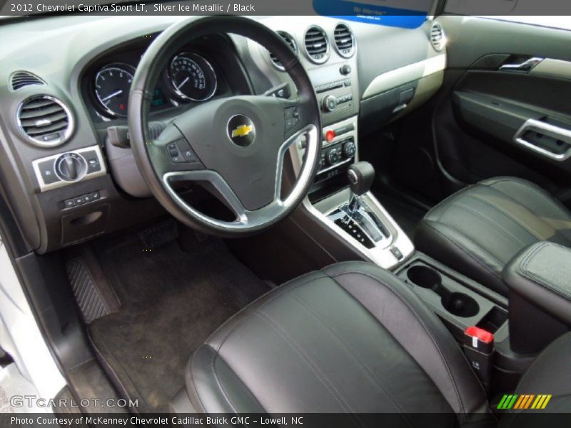  2012 Captiva Sport LT Black Interior