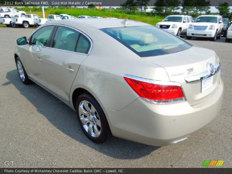 Gold Mist Metallic / Cashmere 2012 Buick LaCrosse FWD