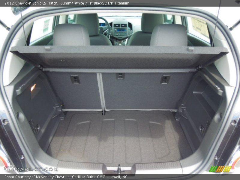 Summit White / Jet Black/Dark Titanium 2012 Chevrolet Sonic LS Hatch