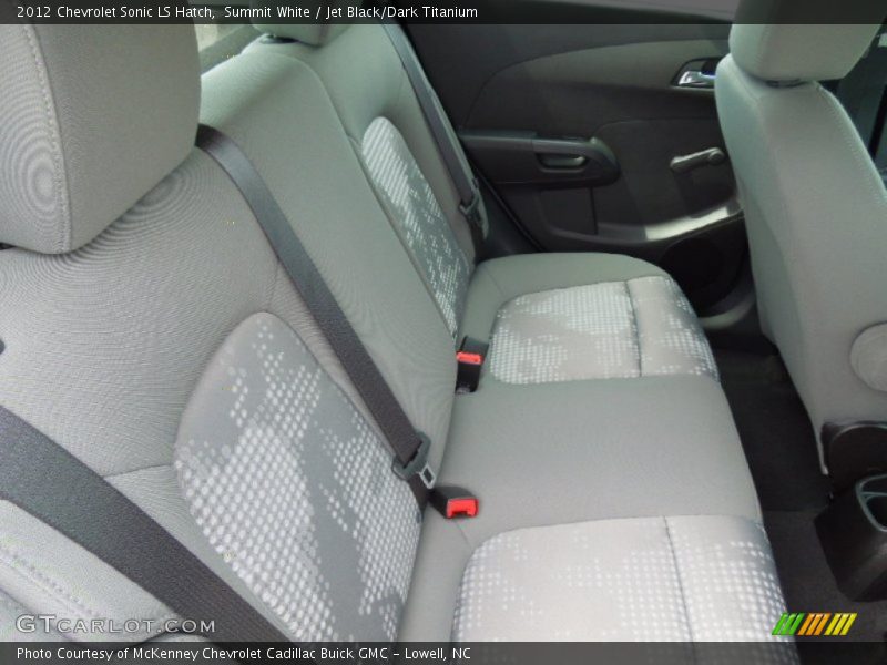 Summit White / Jet Black/Dark Titanium 2012 Chevrolet Sonic LS Hatch