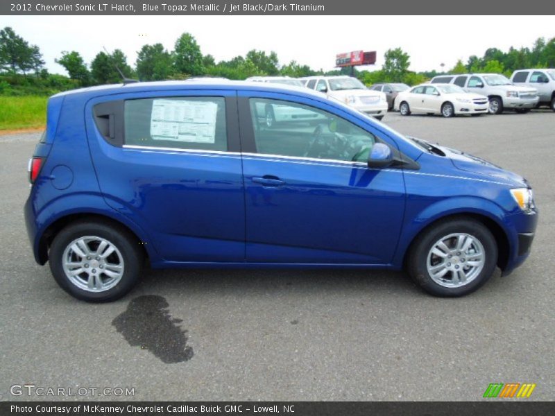  2012 Sonic LT Hatch Blue Topaz Metallic