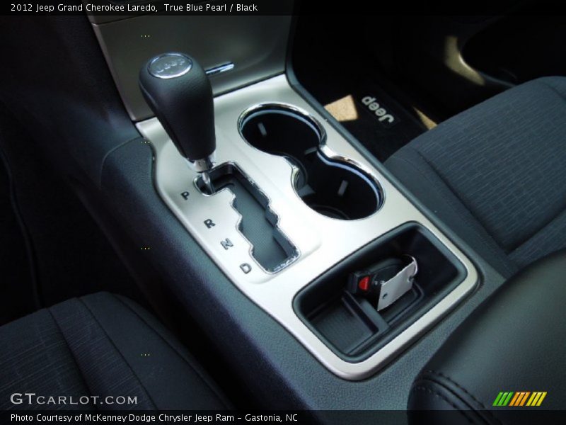 True Blue Pearl / Black 2012 Jeep Grand Cherokee Laredo