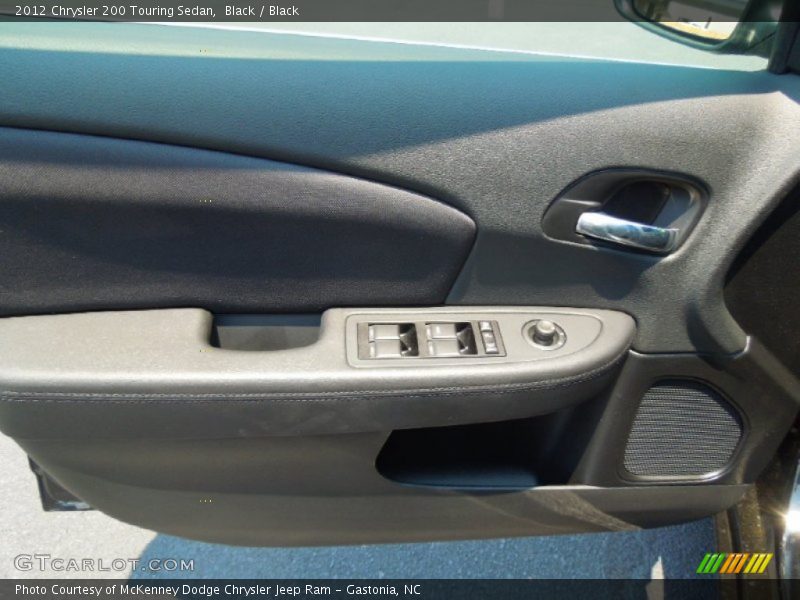 Black / Black 2012 Chrysler 200 Touring Sedan
