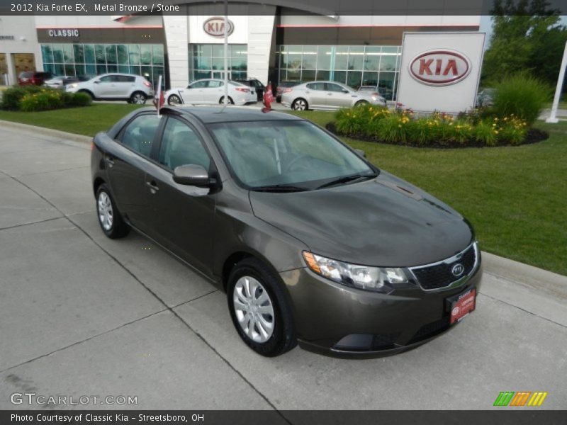 Metal Bronze / Stone 2012 Kia Forte EX