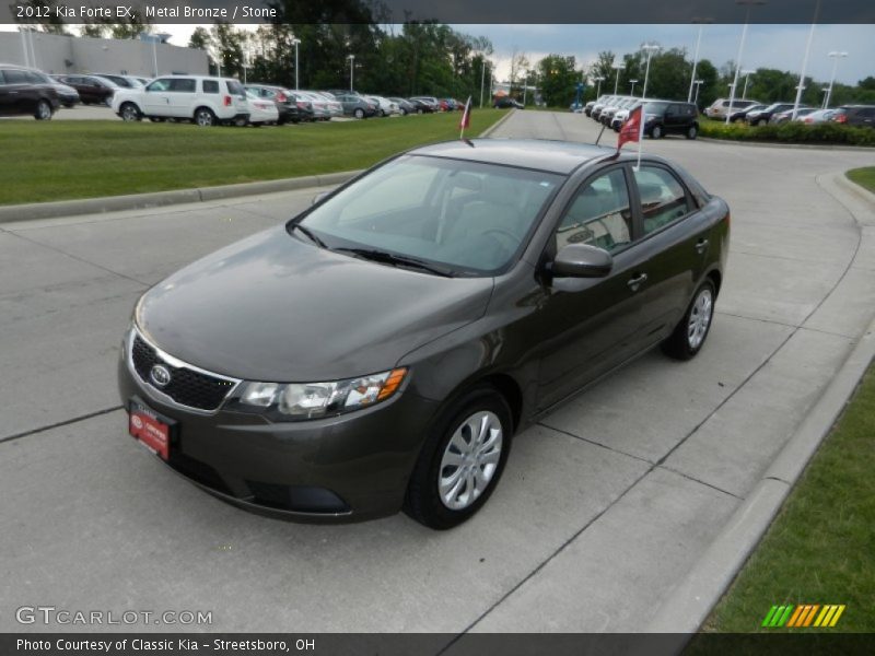 Metal Bronze / Stone 2012 Kia Forte EX