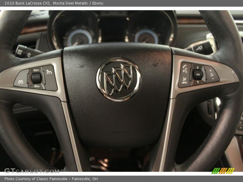 Mocha Steel Metallic / Ebony 2010 Buick LaCrosse CXS