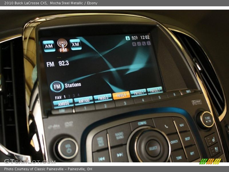 Mocha Steel Metallic / Ebony 2010 Buick LaCrosse CXS