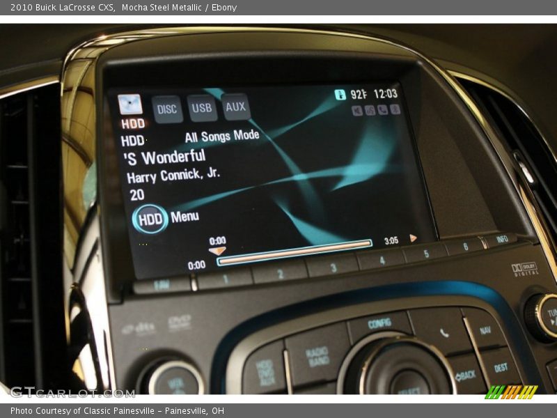 Mocha Steel Metallic / Ebony 2010 Buick LaCrosse CXS