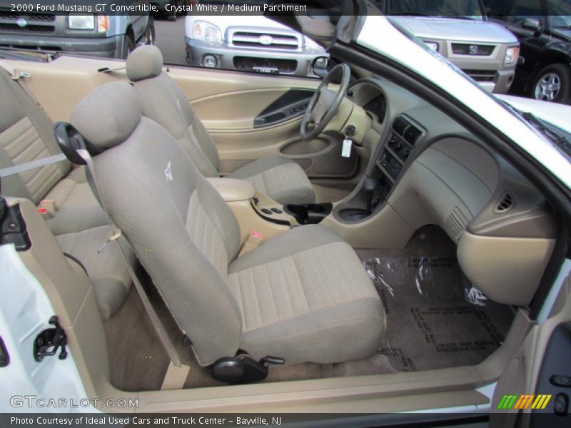 2000 Mustang GT Convertible Medium Parchment Interior
