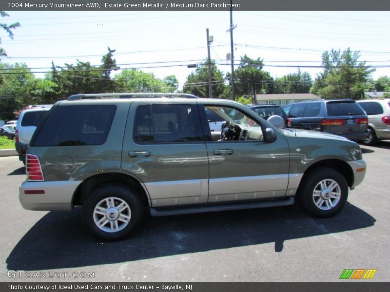 Estate Green Metallic / Medium Dark Parchment 2004 Mercury Mountaineer AWD