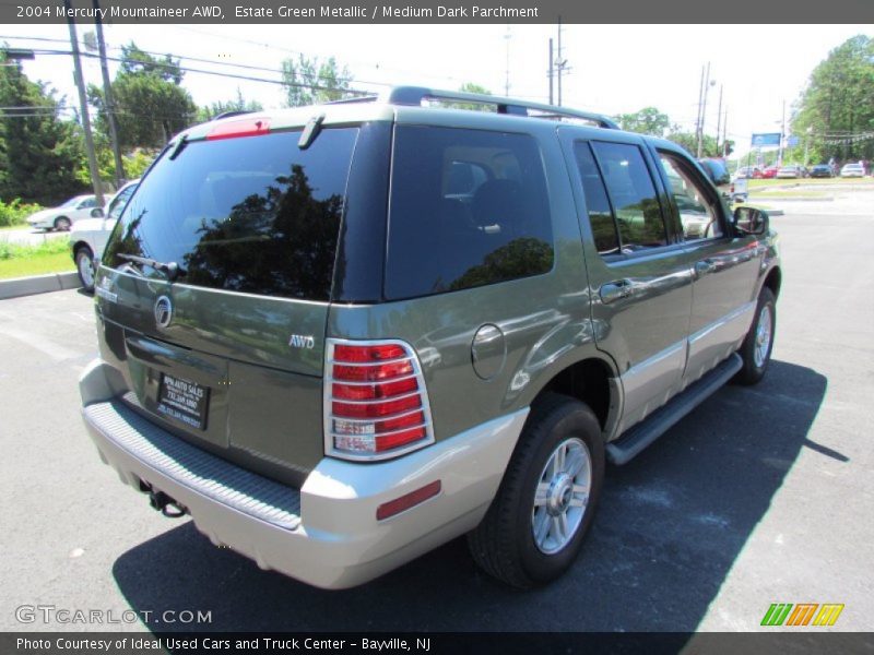 Estate Green Metallic / Medium Dark Parchment 2004 Mercury Mountaineer AWD
