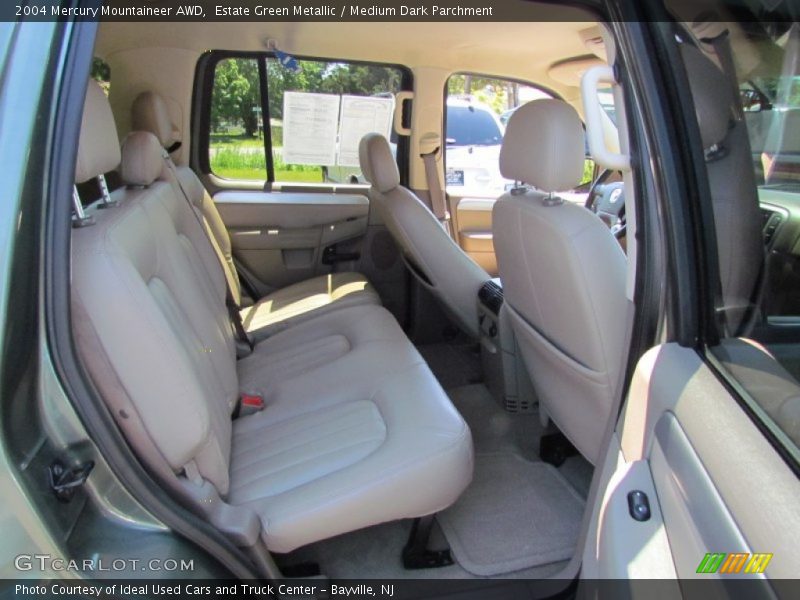 Estate Green Metallic / Medium Dark Parchment 2004 Mercury Mountaineer AWD
