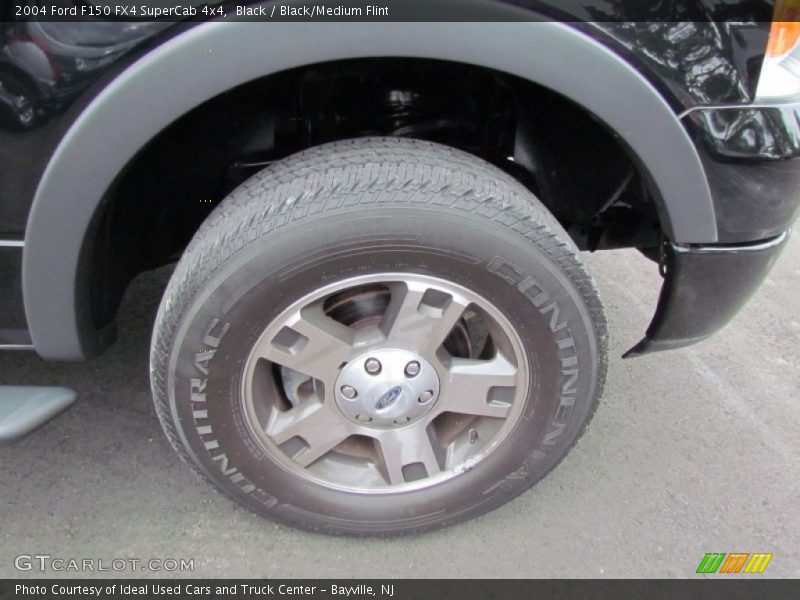 Black / Black/Medium Flint 2004 Ford F150 FX4 SuperCab 4x4
