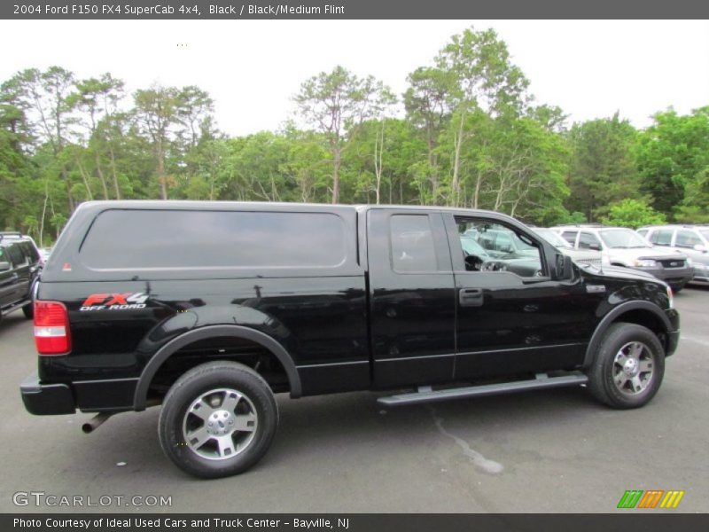 Black / Black/Medium Flint 2004 Ford F150 FX4 SuperCab 4x4