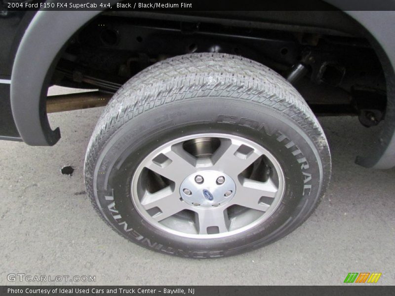 Black / Black/Medium Flint 2004 Ford F150 FX4 SuperCab 4x4