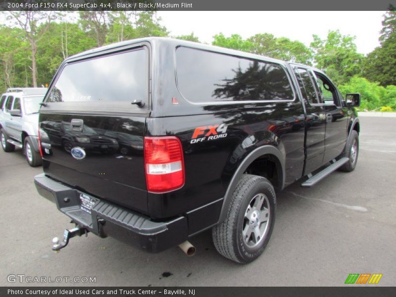 Black / Black/Medium Flint 2004 Ford F150 FX4 SuperCab 4x4