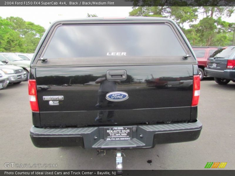 Black / Black/Medium Flint 2004 Ford F150 FX4 SuperCab 4x4