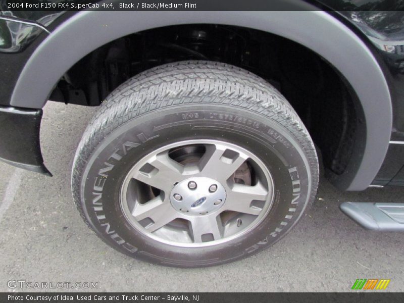 Black / Black/Medium Flint 2004 Ford F150 FX4 SuperCab 4x4