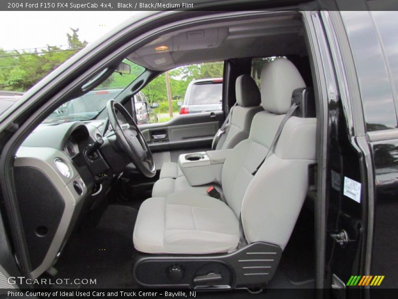 Black / Black/Medium Flint 2004 Ford F150 FX4 SuperCab 4x4