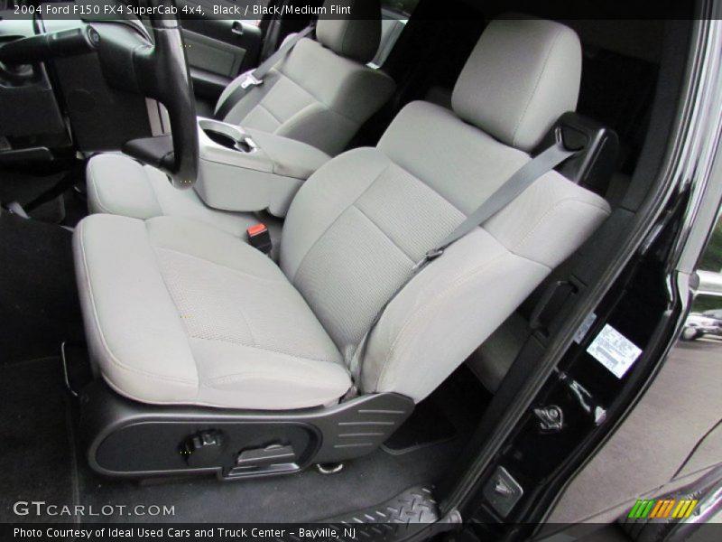Black / Black/Medium Flint 2004 Ford F150 FX4 SuperCab 4x4