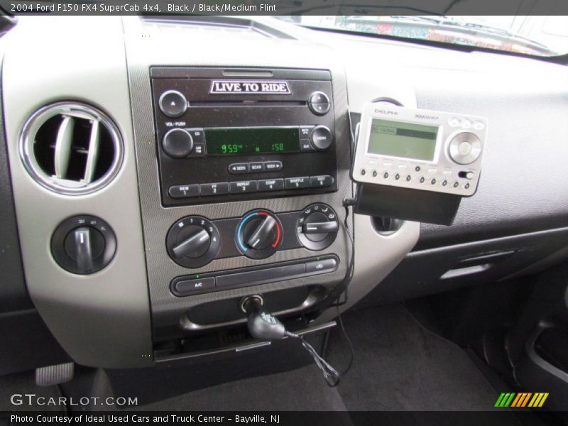 Black / Black/Medium Flint 2004 Ford F150 FX4 SuperCab 4x4