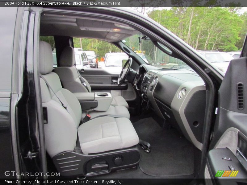 Black / Black/Medium Flint 2004 Ford F150 FX4 SuperCab 4x4