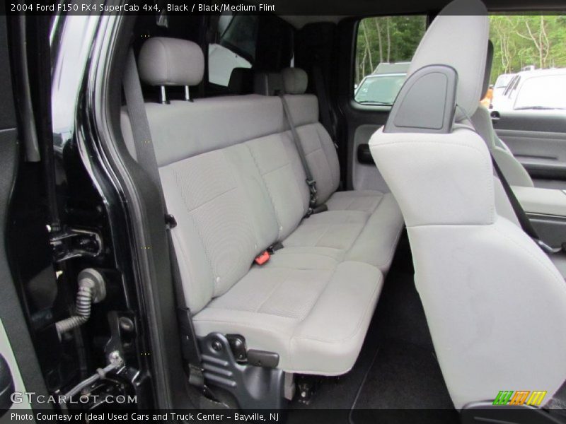 Black / Black/Medium Flint 2004 Ford F150 FX4 SuperCab 4x4