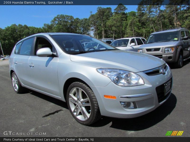 Quicksilver / Black 2009 Hyundai Elantra Touring