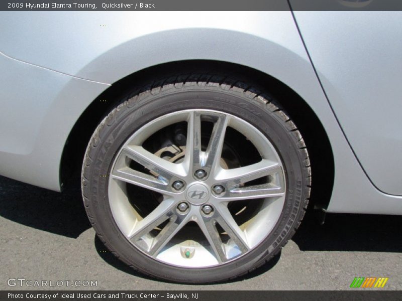 Quicksilver / Black 2009 Hyundai Elantra Touring